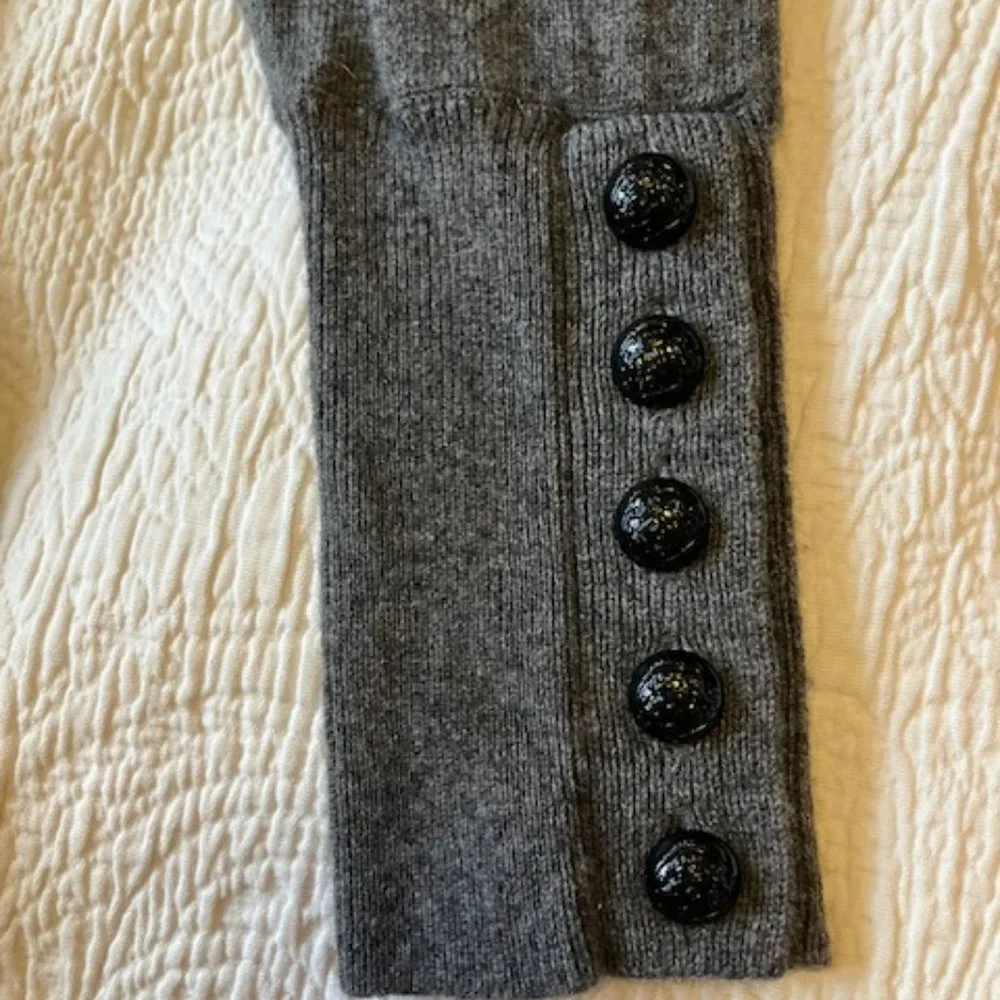 BURBERRY. CASHMERE. DRESS. - Picture 8 of 15